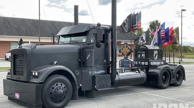 Black Out tribute truck selling on Marketplace-E for non-profit