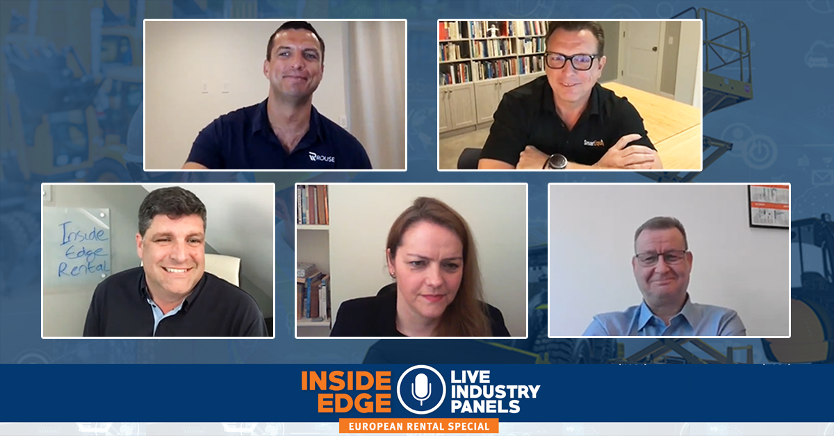 A photo of Peter Haddock and four rental experts, such as Belinda Smart, Guy Cremer, Alex Schuessler, and Phil Mause