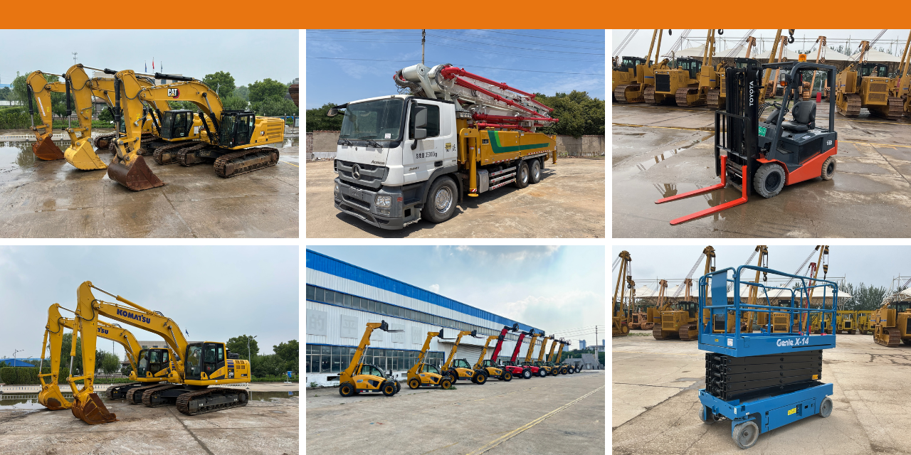 Heavy equipment is ready for auction