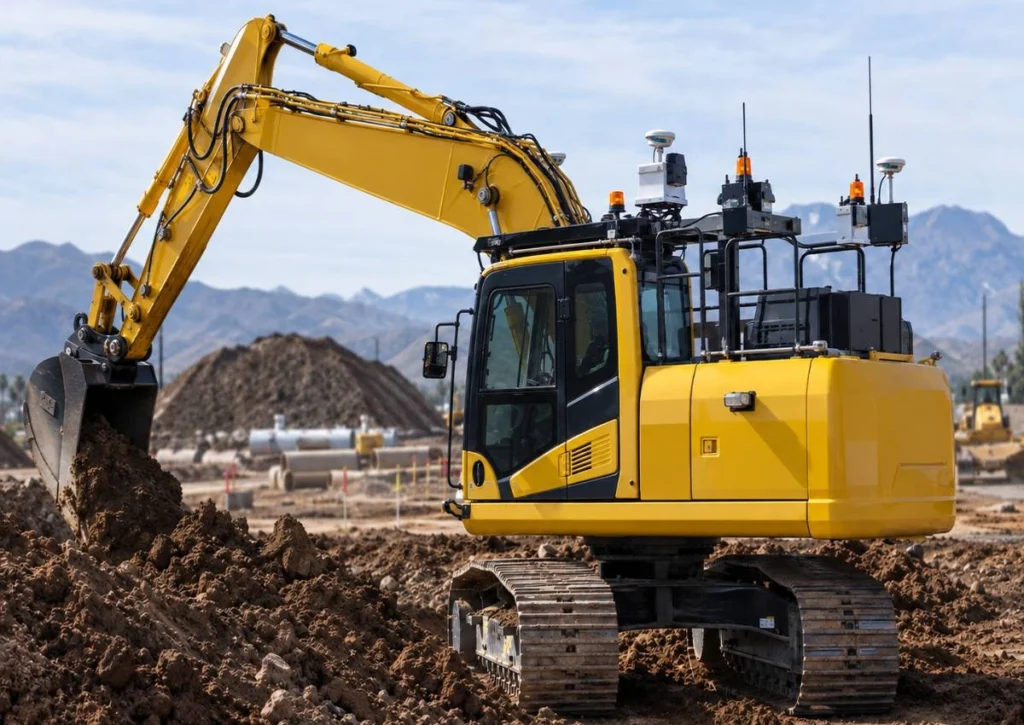 Autonomous excavators: where the technology stands in 2026