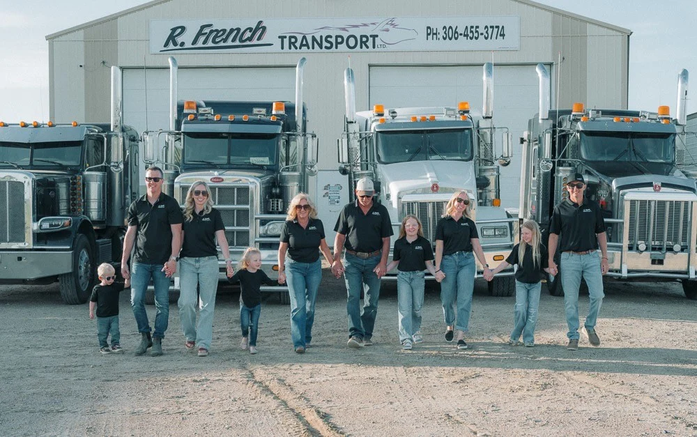From Winter Roads to Retirement: How R. French Transport Sold Its Fleet from Home in Arcola, SK 