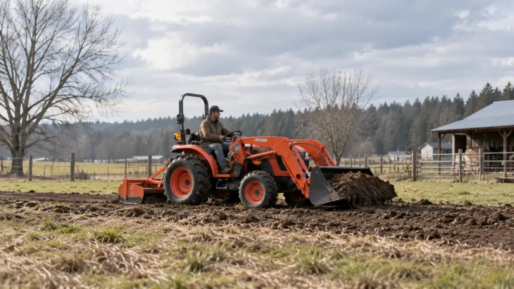 The best compact tractor for the money by acreage and job