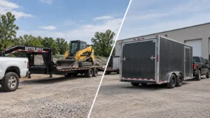Gooseneck vs bumper pull trailers and which one to buy