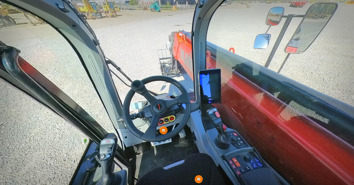 L’ispezione a 360 gradi di Ritchie Bros. è ora disponibile per tutte le aste in Europa, per acquirenti interessati a ispezionare virtualmente la macchina.