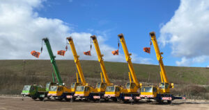 Ainscough verkoopt tien werkklare mobiele hijskranen via Ritchie Bros.