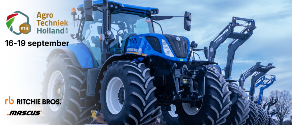 5 redenen om Ritchie Bros. op Agrotechniek Holland 2026 te bezoeken